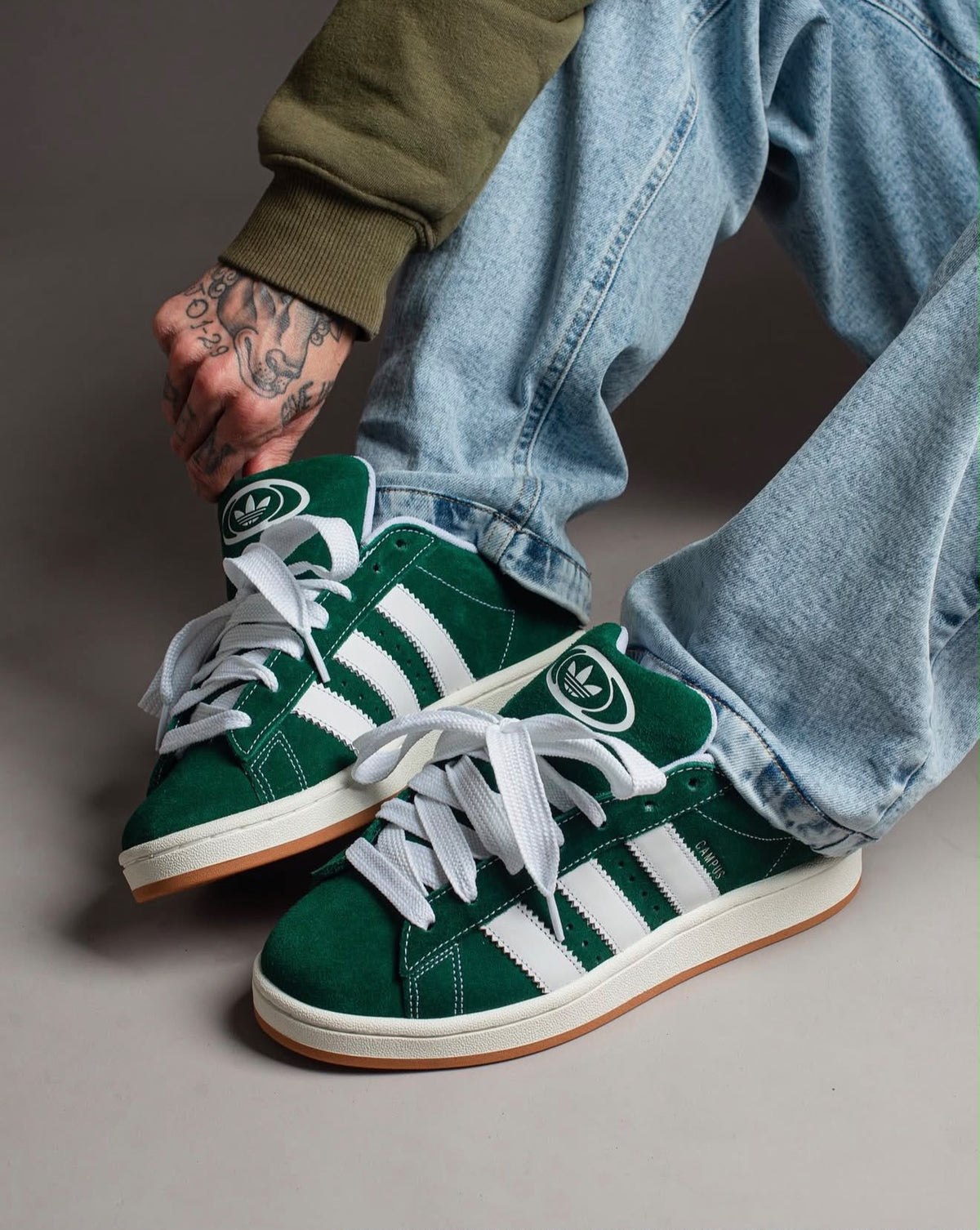 Adidas Campus 00s Green White