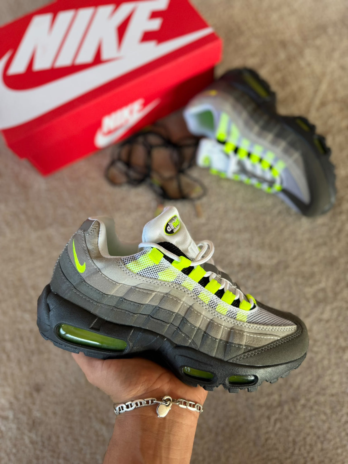 Nike Air Max 95 Grey Volt