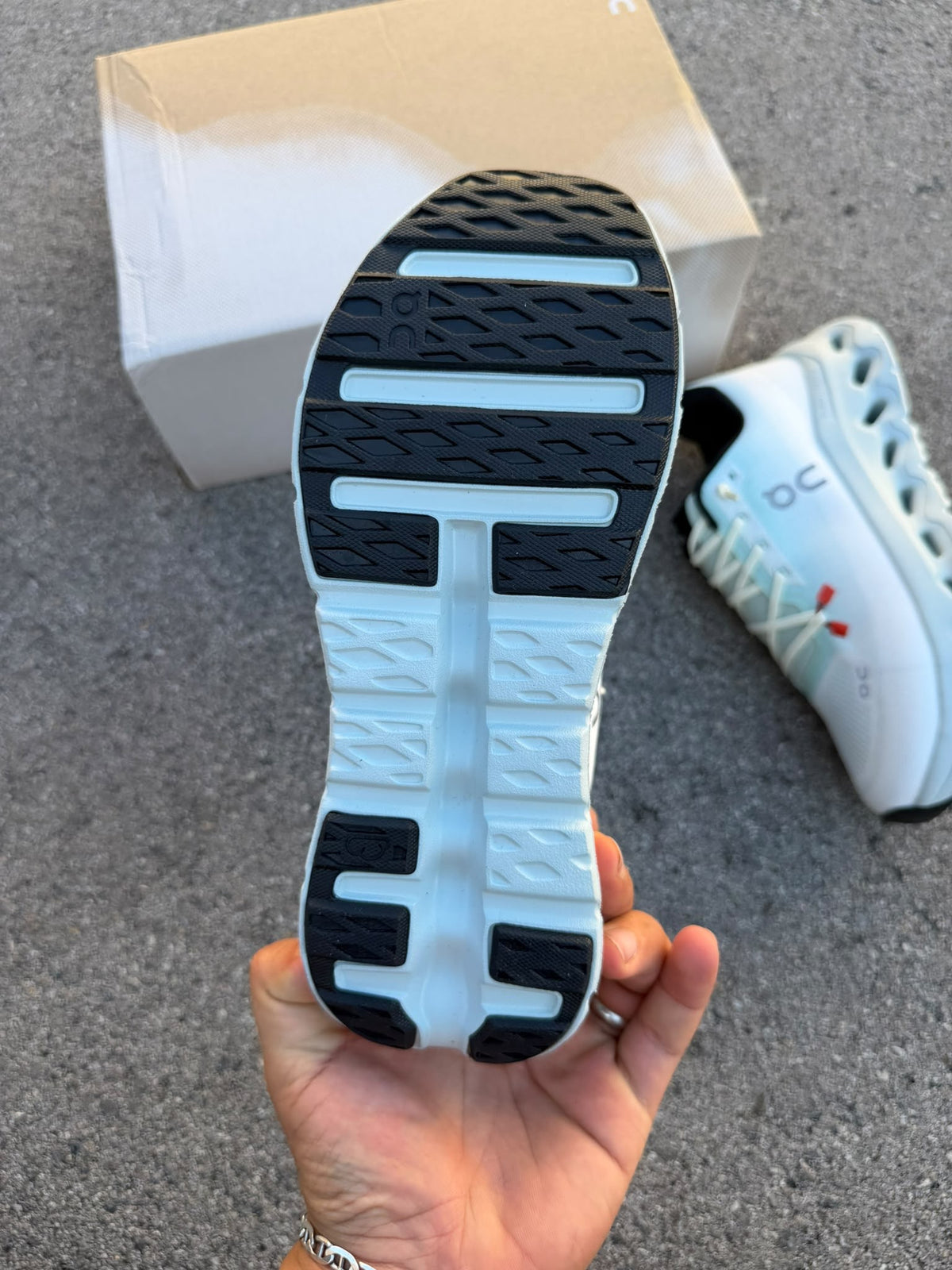 Zapatillas On Running Cloudtilt White / Ice Blue