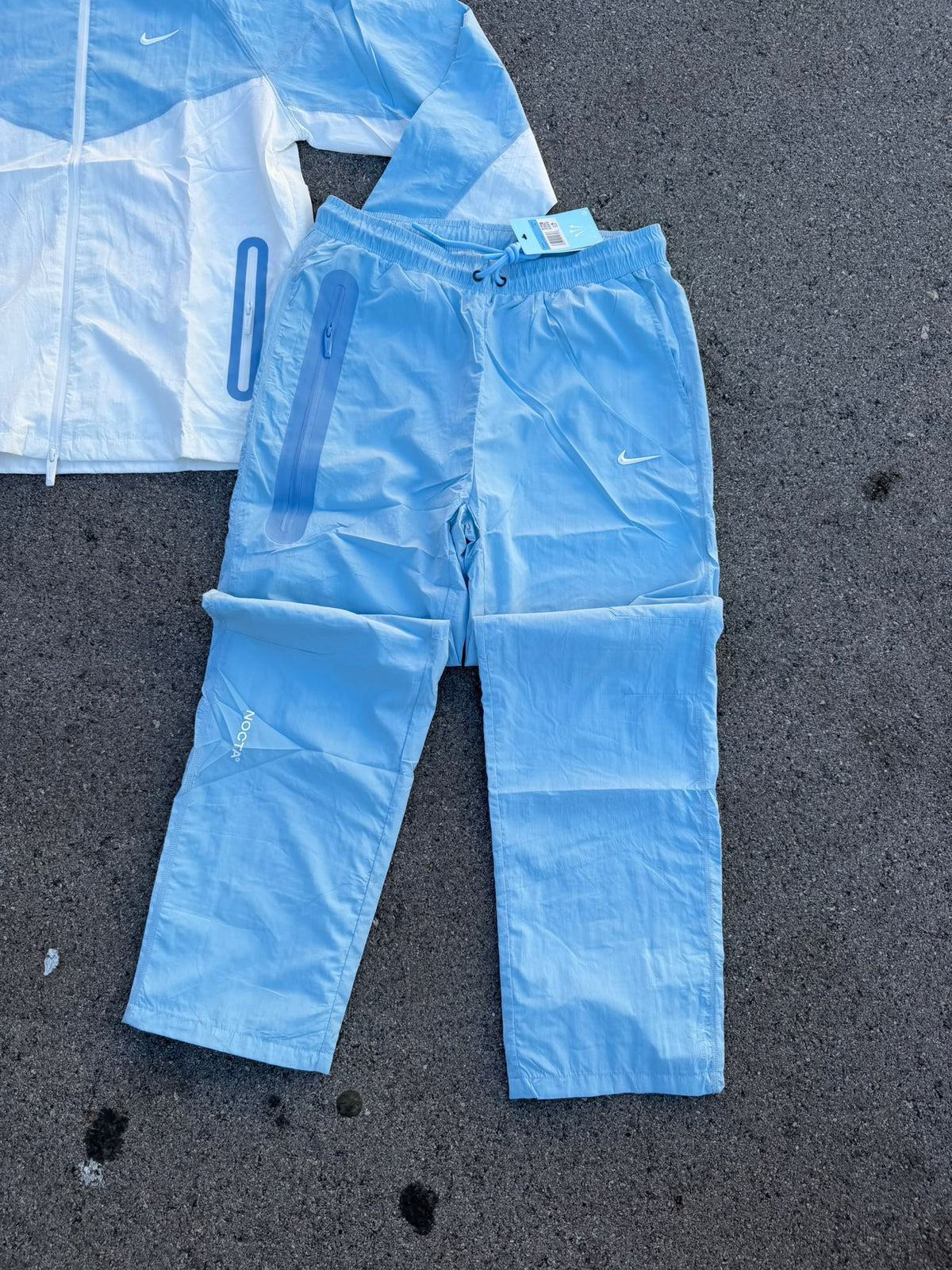 `Chándal Nike x NOCTA Windrunner Azul Celeste / Blanco