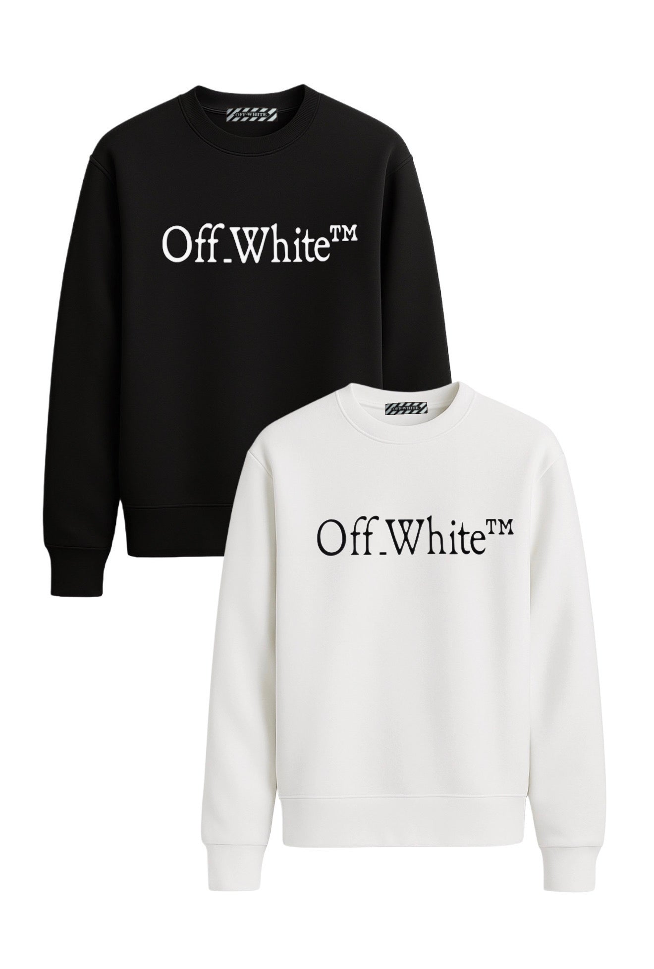 SUDADERA OFFWHIT£