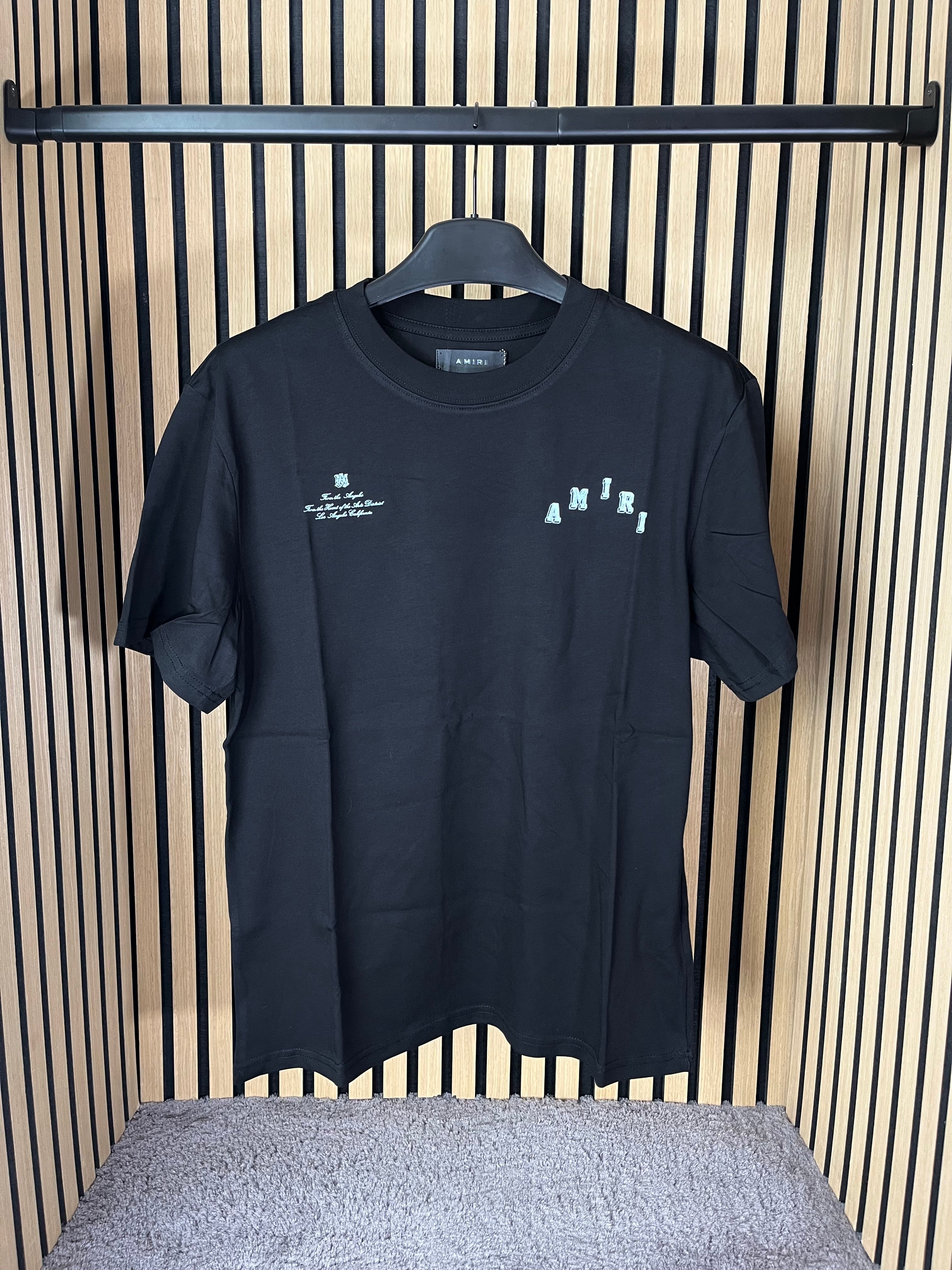 Camiseta negra Amiri