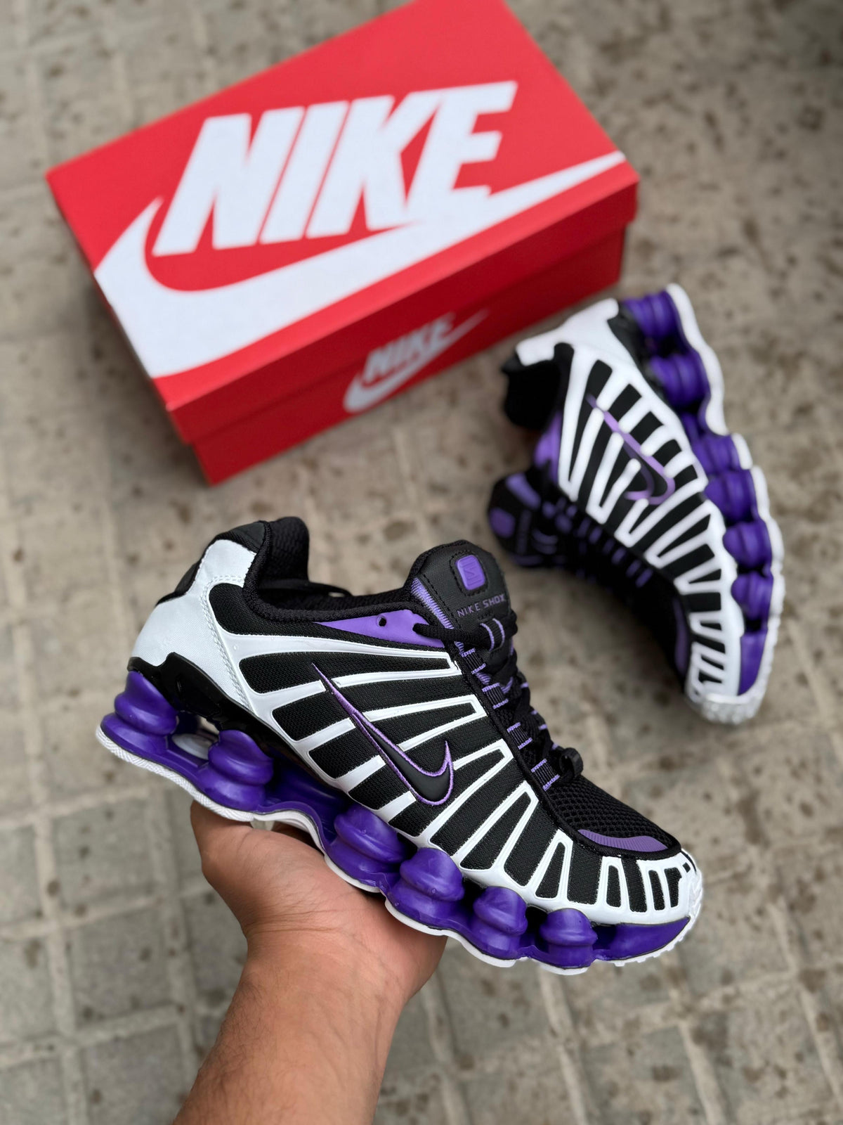 Nike Shox TL Black Purple