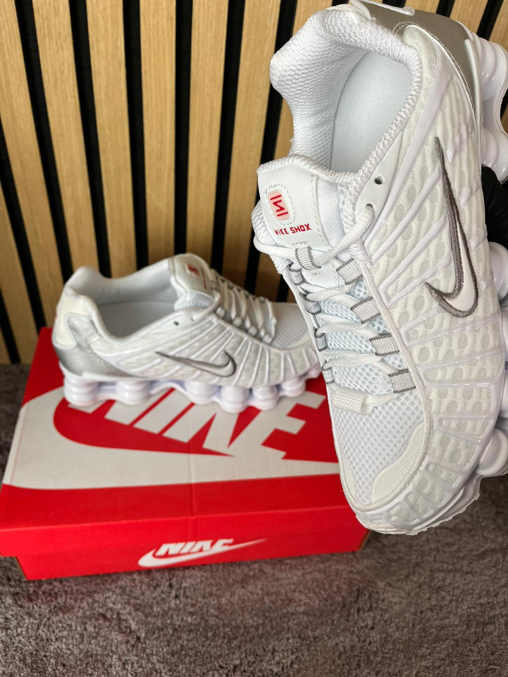 Nike Shox TL blancas
