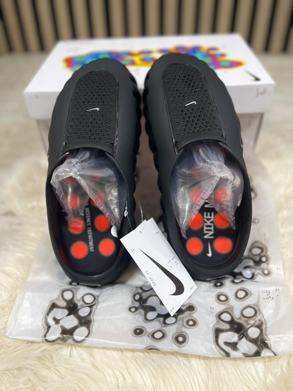 CHANCLAS NIKE MIND NEGRAS
