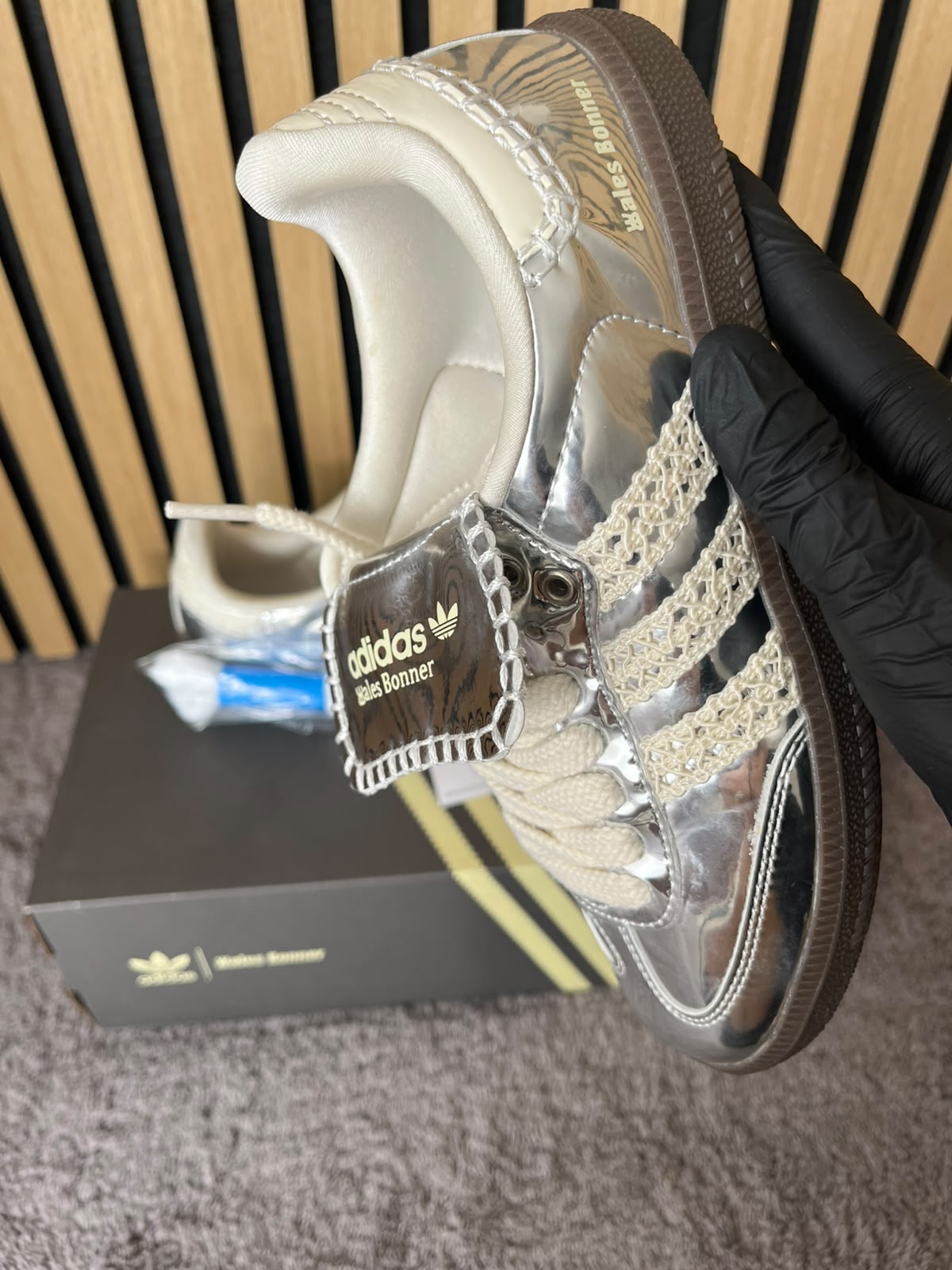 ADIDAS SAMBA WALES BONNER SILVER