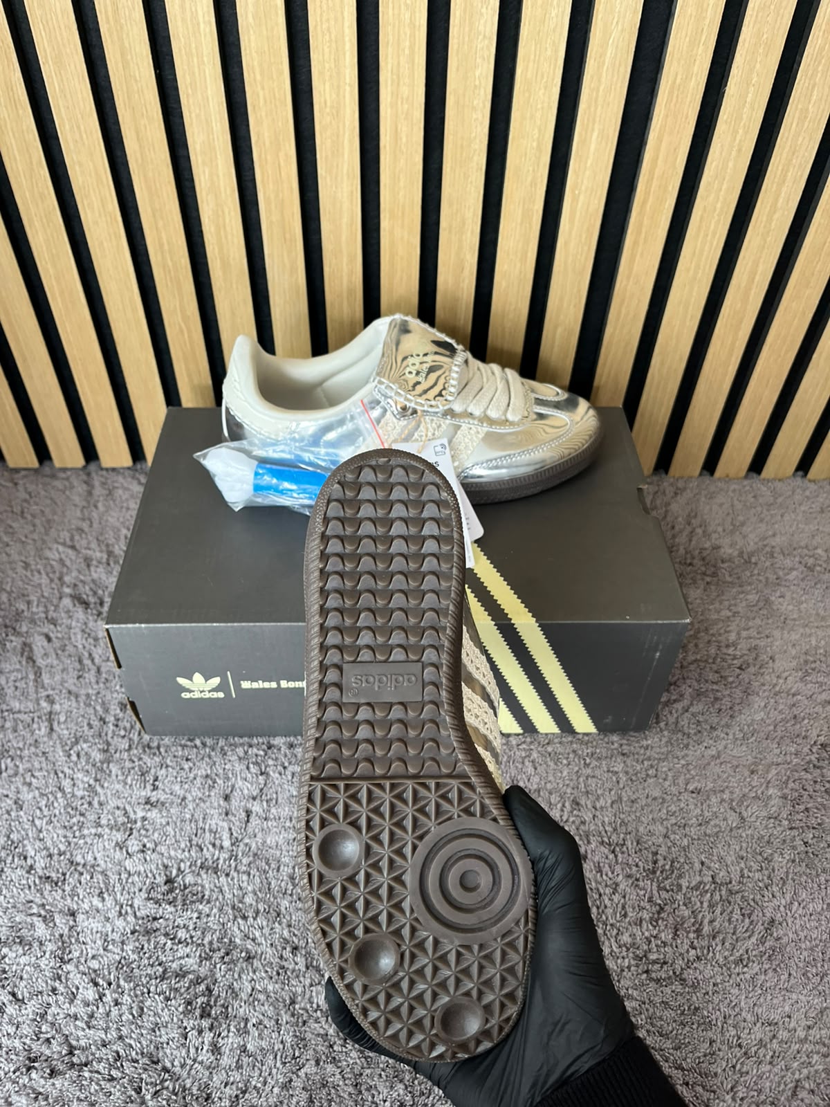 ADIDAS SAMBA WALES BONNER SILVER
