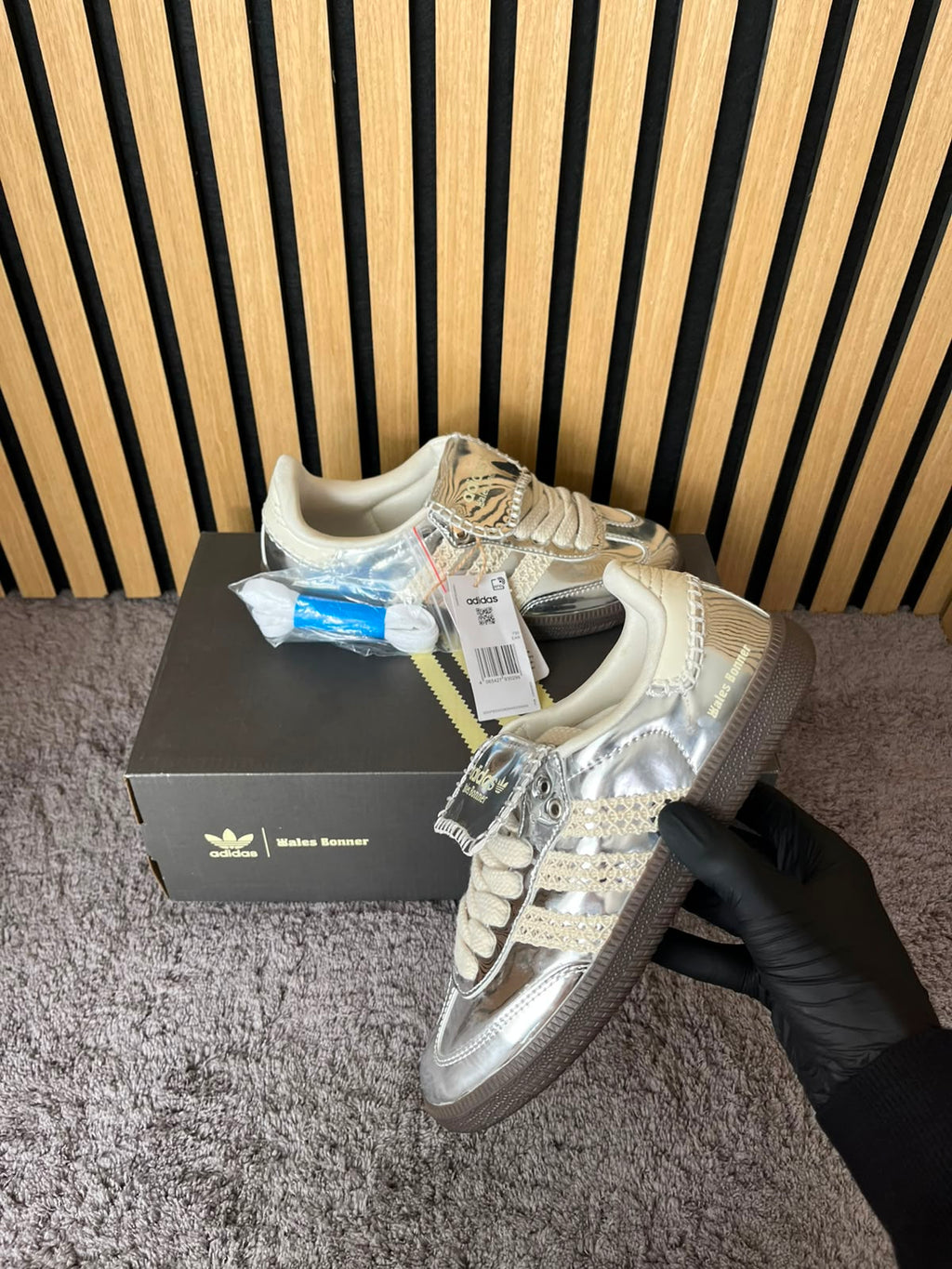 ADIDAS SAMBA WALES BONNER SILVER