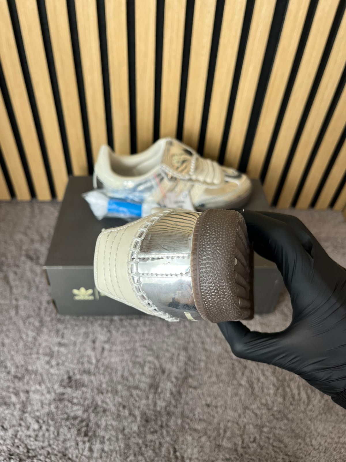 ADIDAS SAMBA WALES BONNER SILVER