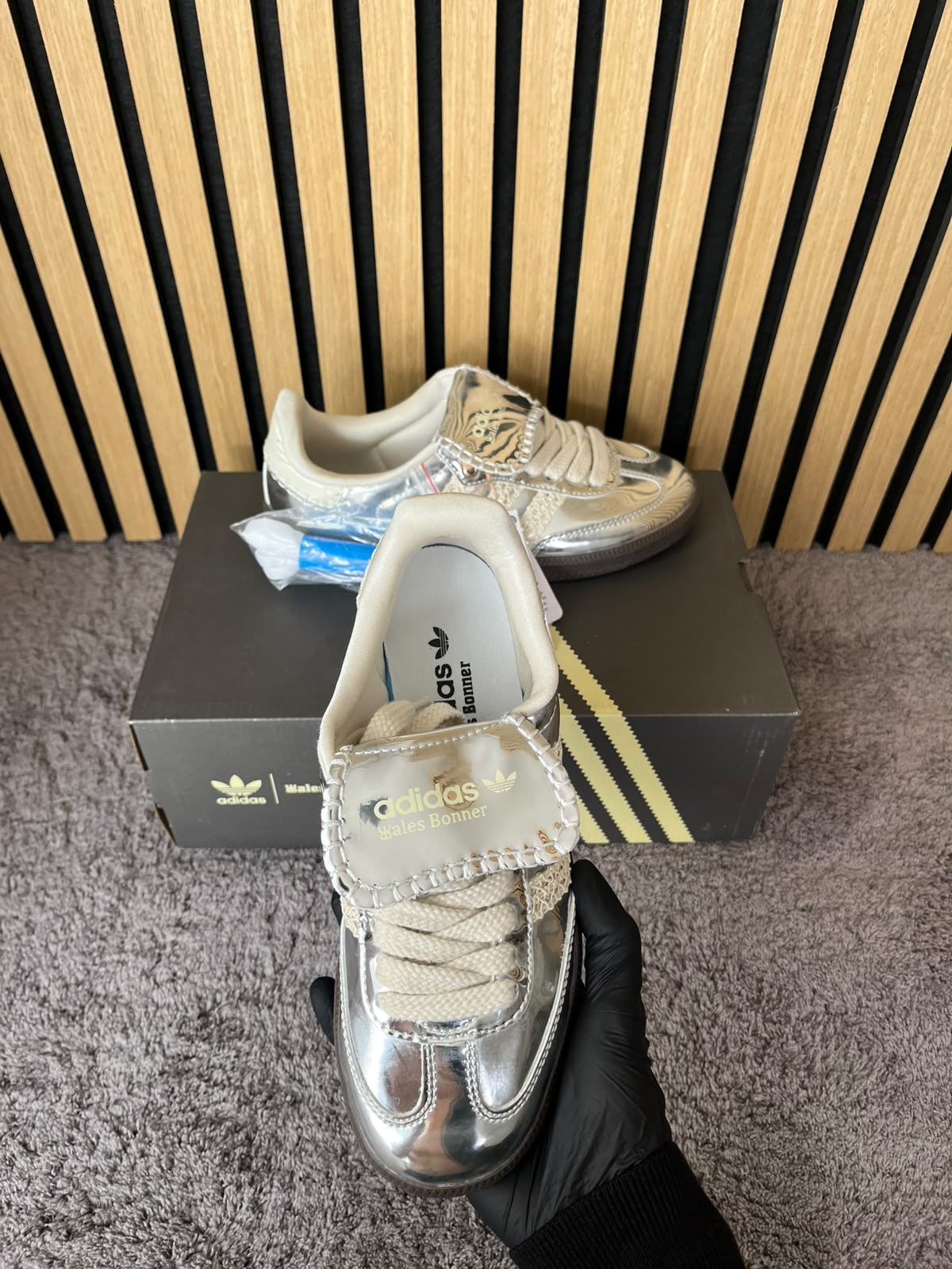 ADIDAS SAMBA WALES BONNER SILVER