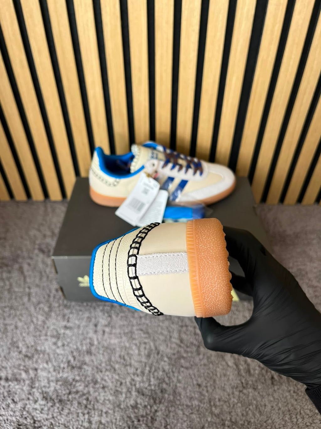 ADIDAS SAMBA WALES BONNER BLUE