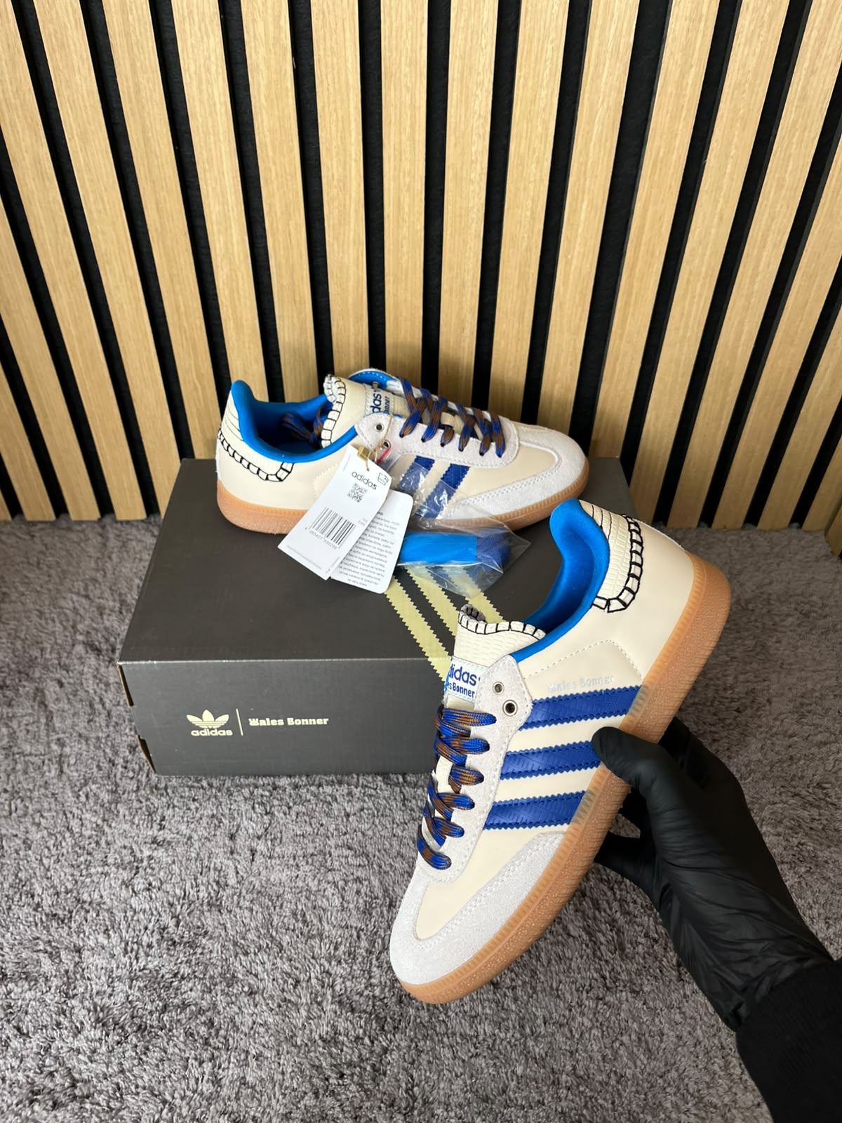 ADIDAS SAMBA WALES BONNER BLUE