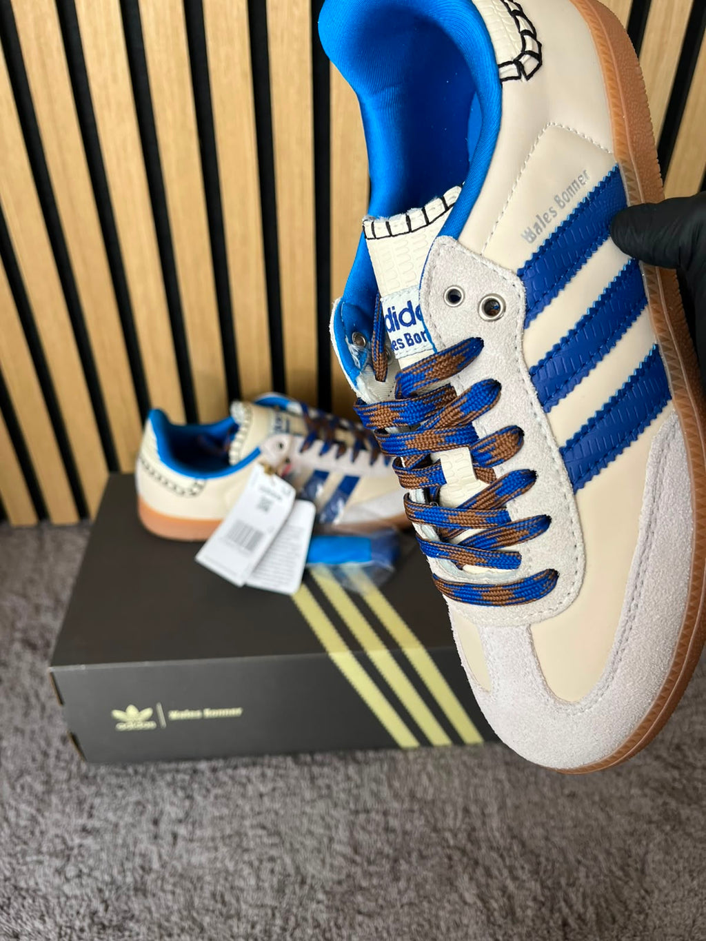 ADIDAS SAMBA WALES BONNER BLUE