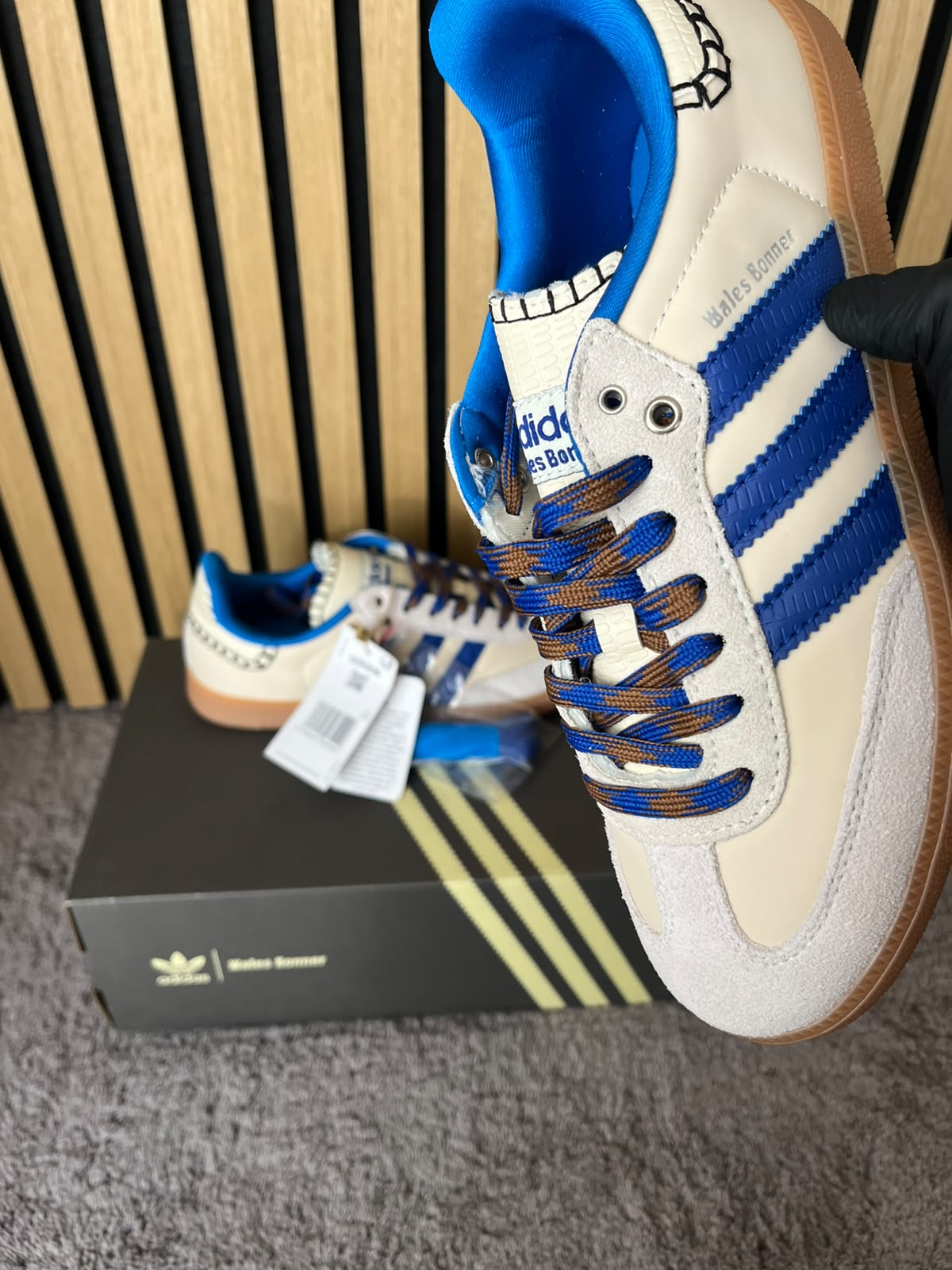 ADIDAS SAMBA WALES BONNER BLUE