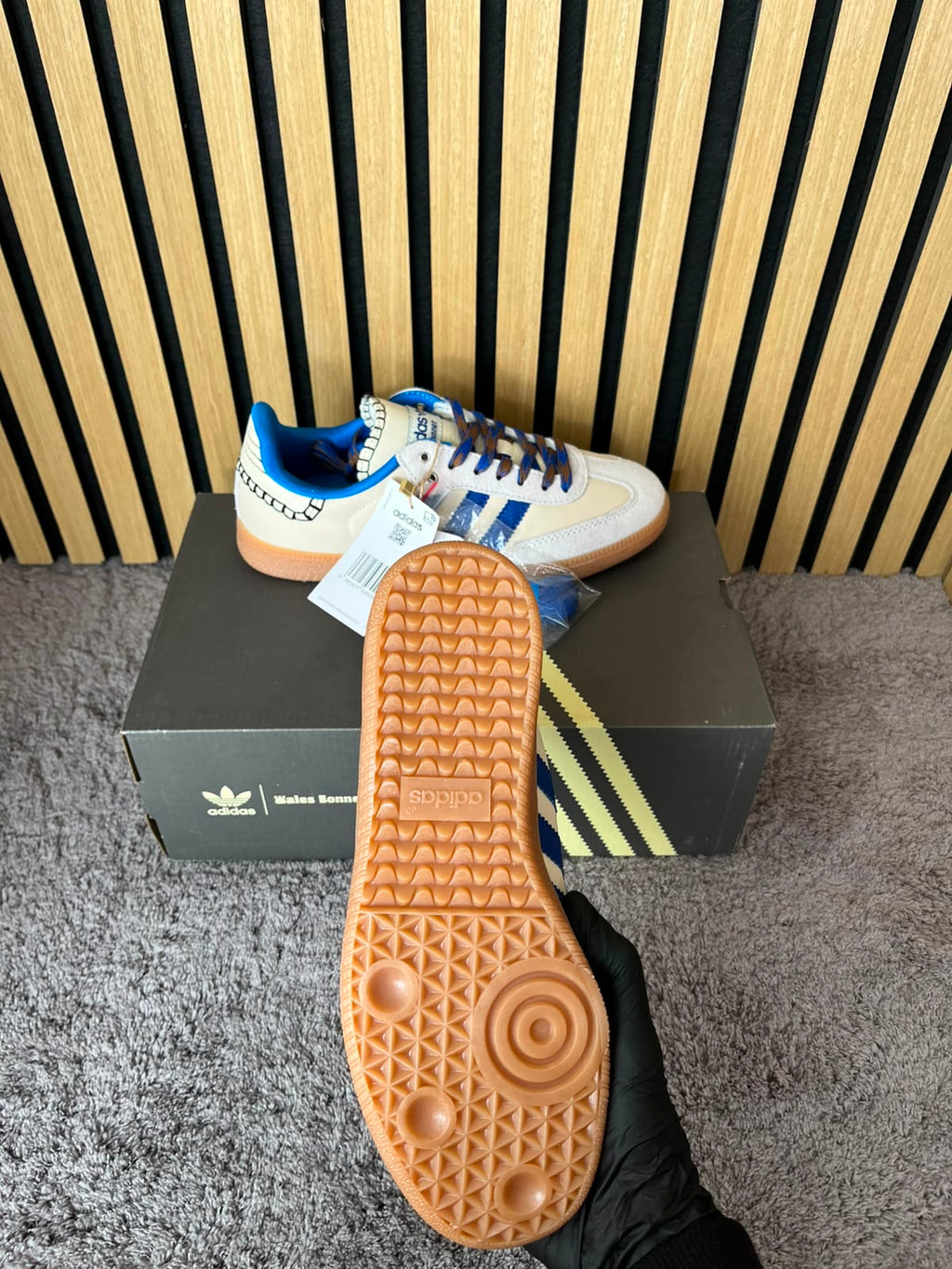 ADIDAS SAMBA WALES BONNER BLUE