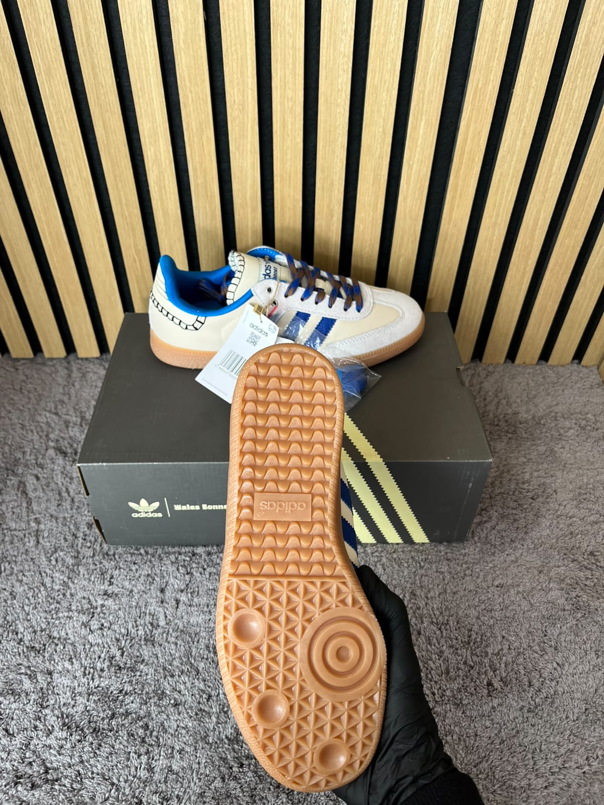 ADIDAS SAMBA WALES BONNER BLUE