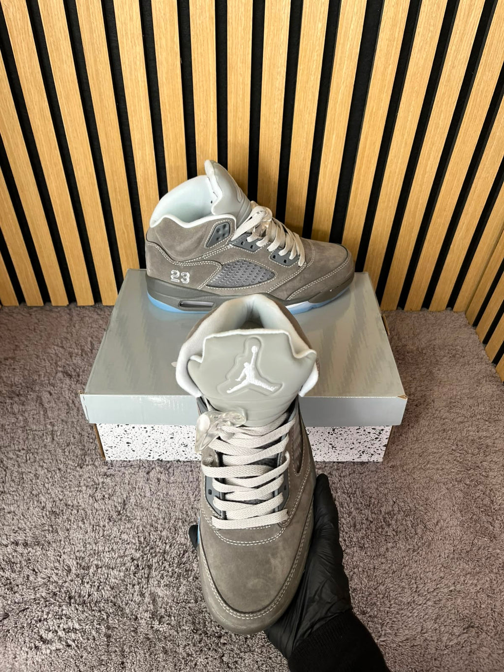 JORDAN 5 WOLF GREY