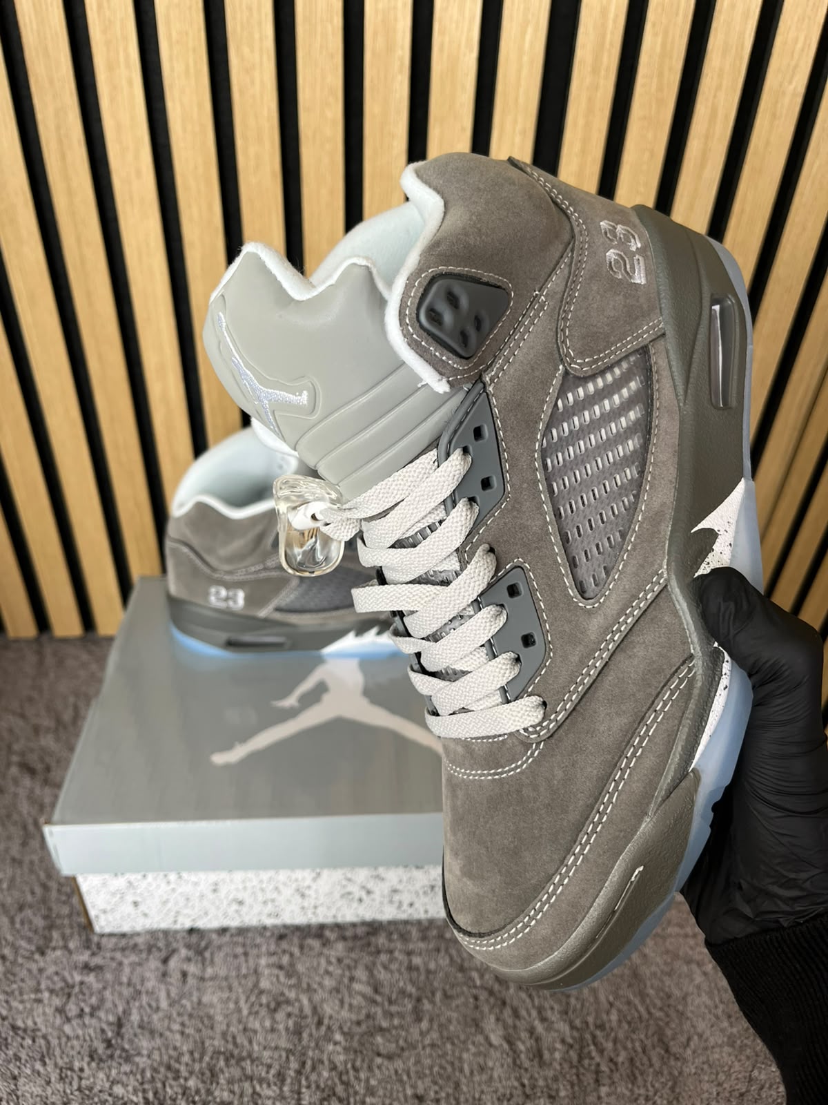 JORDAN 5 WOLF GREY