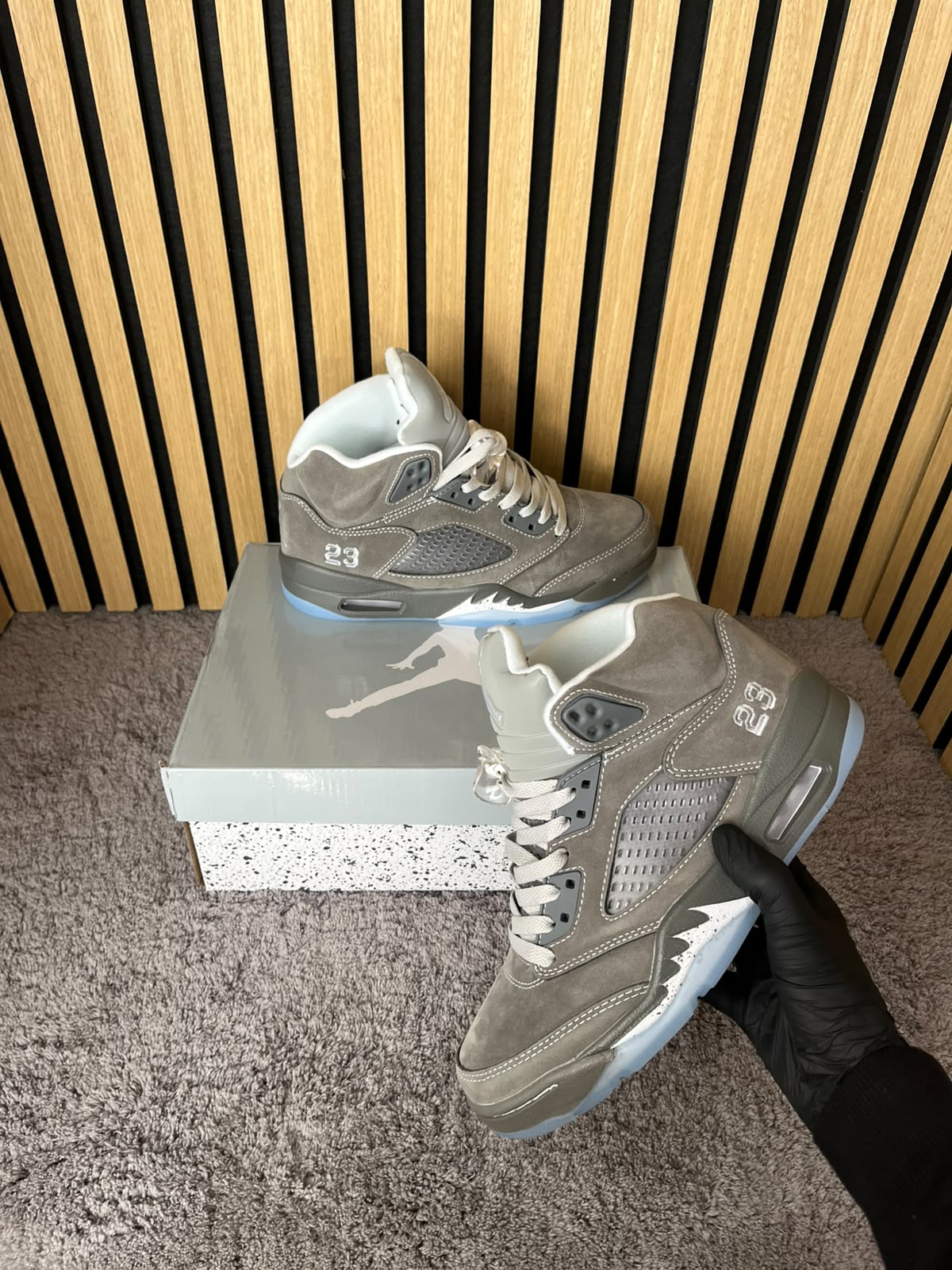 JORDAN 5 WOLF GREY