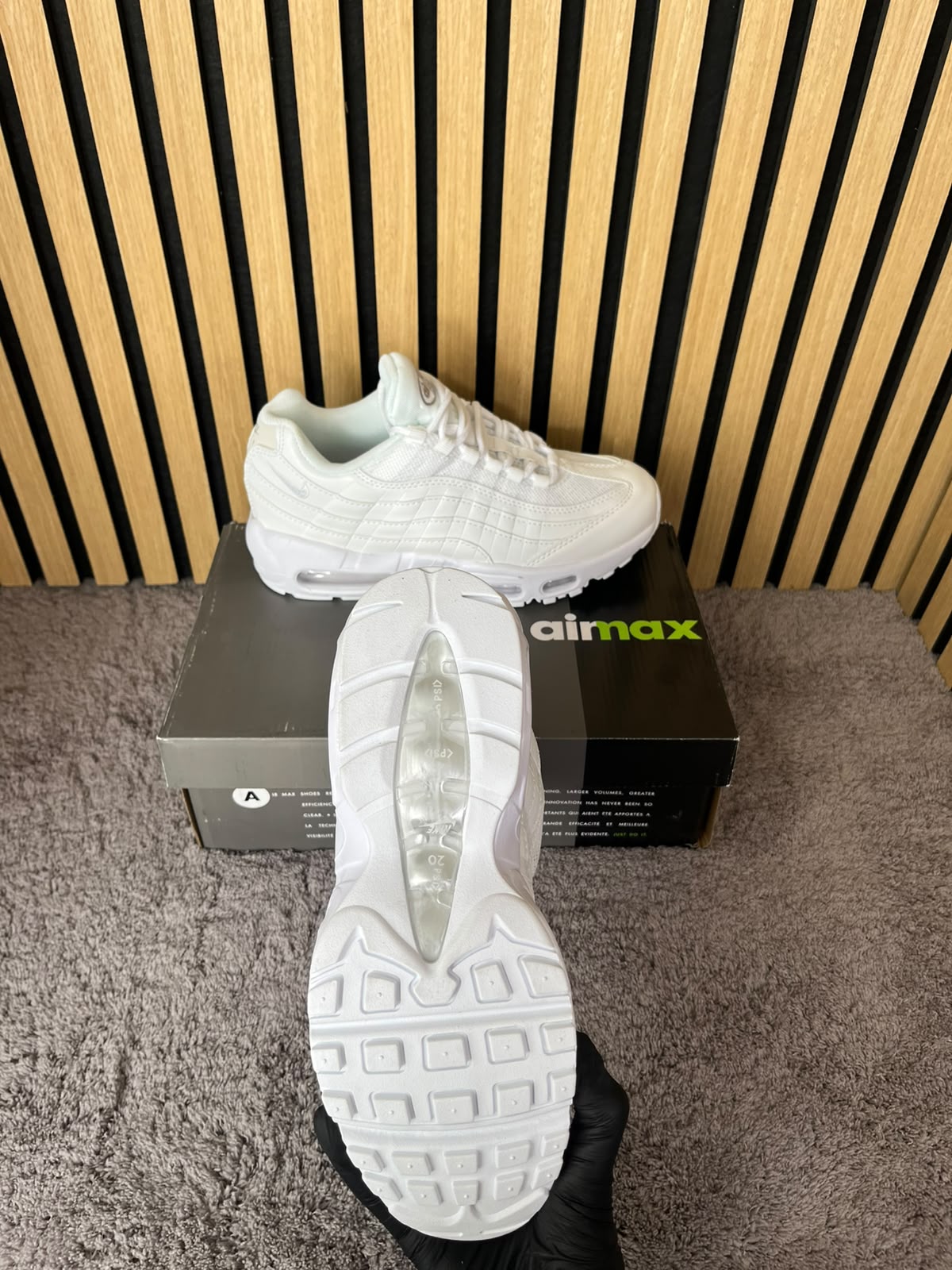 AIR MAX 95 BLANCAS