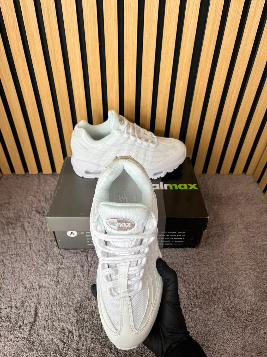 AIR MAX 95 BLANCAS