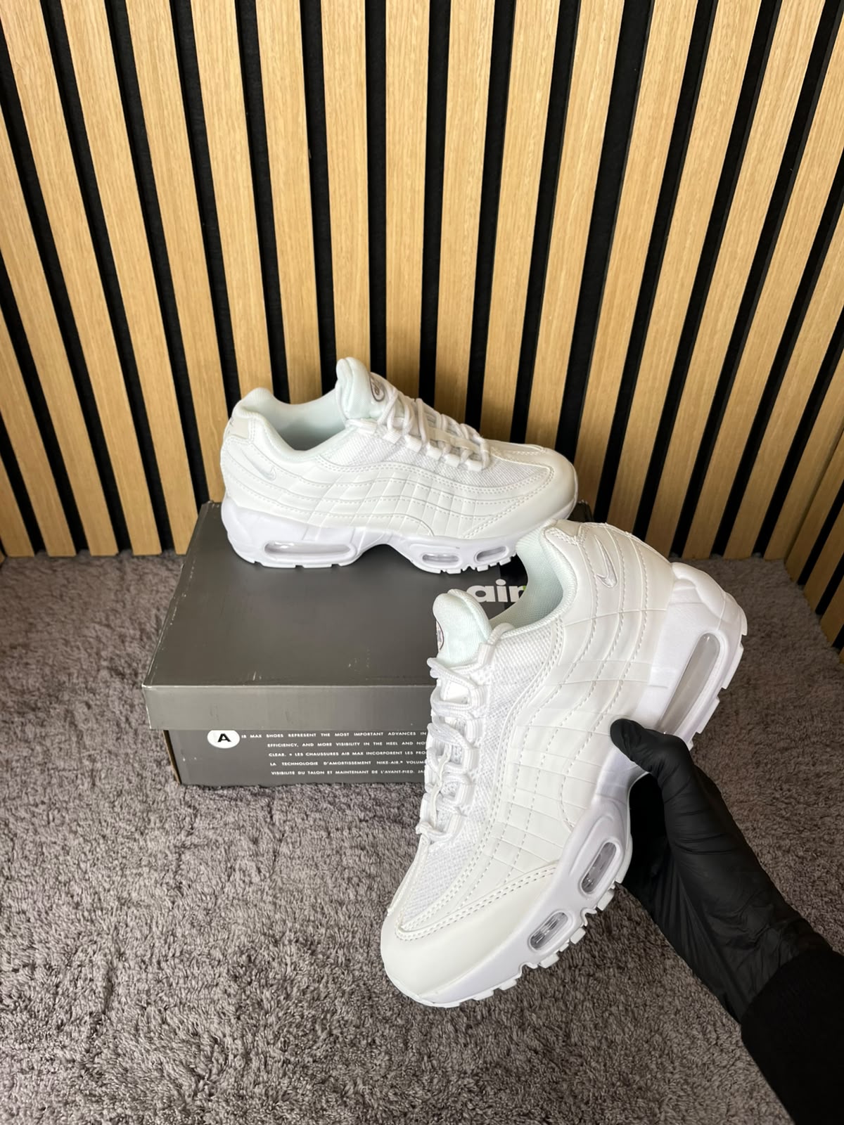 AIR MAX 95 BLANCAS