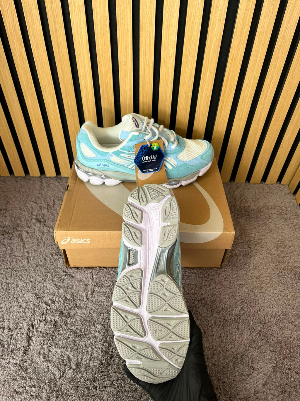 ASICS GEL-NYC AZULES DOBLE CORDÓN