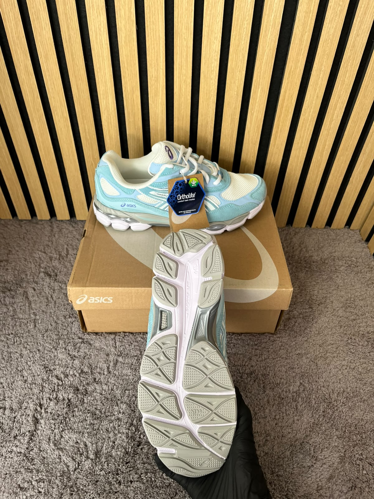 ASICS GEL-NYC AZULES DOBLE CORDÓN