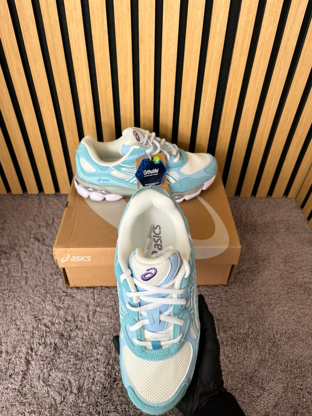 ASICS GEL-NYC AZULES DOBLE CORDÓN
