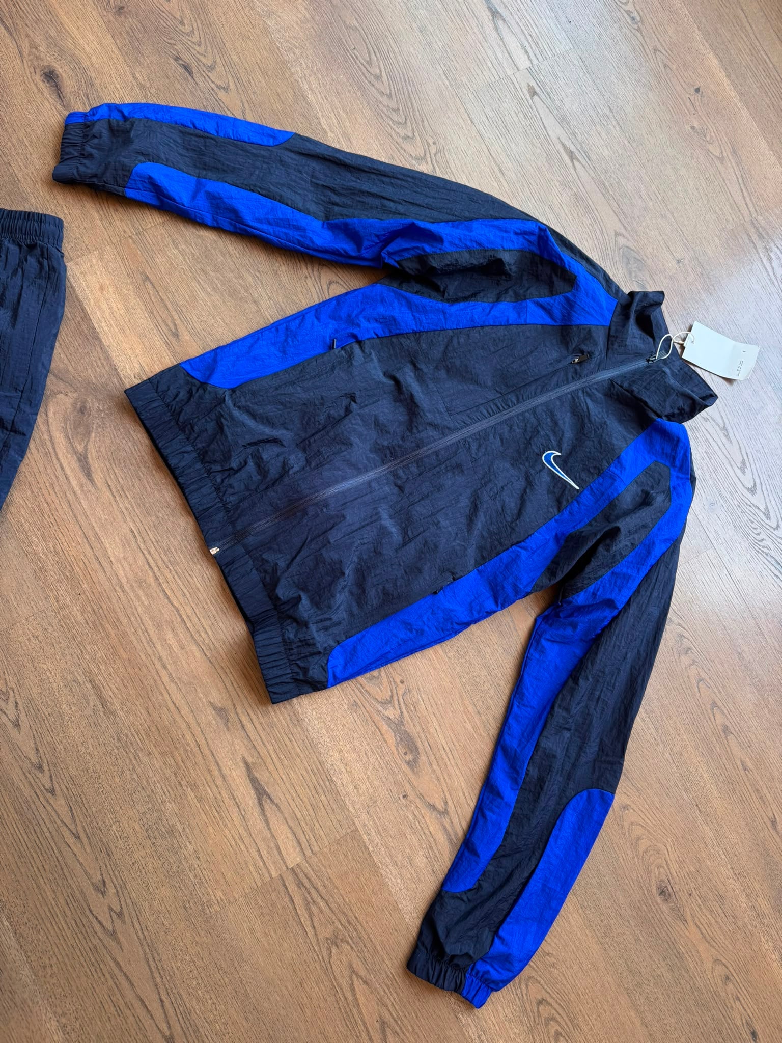 Nike Vintage Windbreaker Tracksuit Azul & Negro