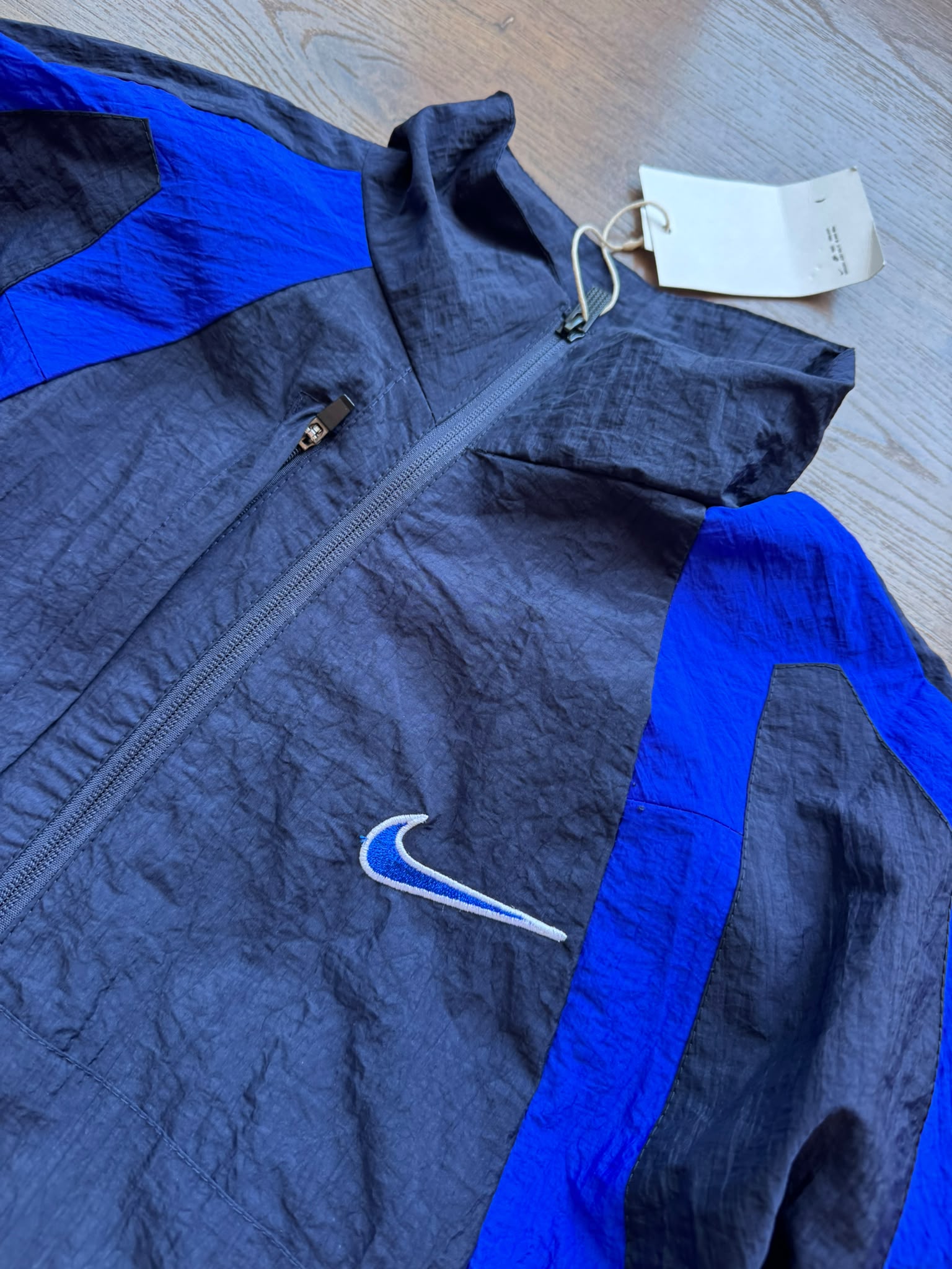 Nike Vintage Windbreaker Tracksuit Azul & Negro