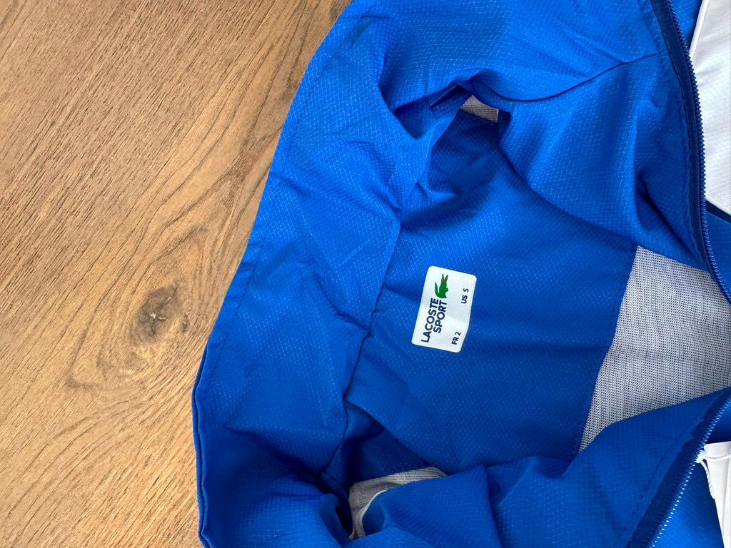 Lacoste Sport Chándal Colour Block Azul y Blanco