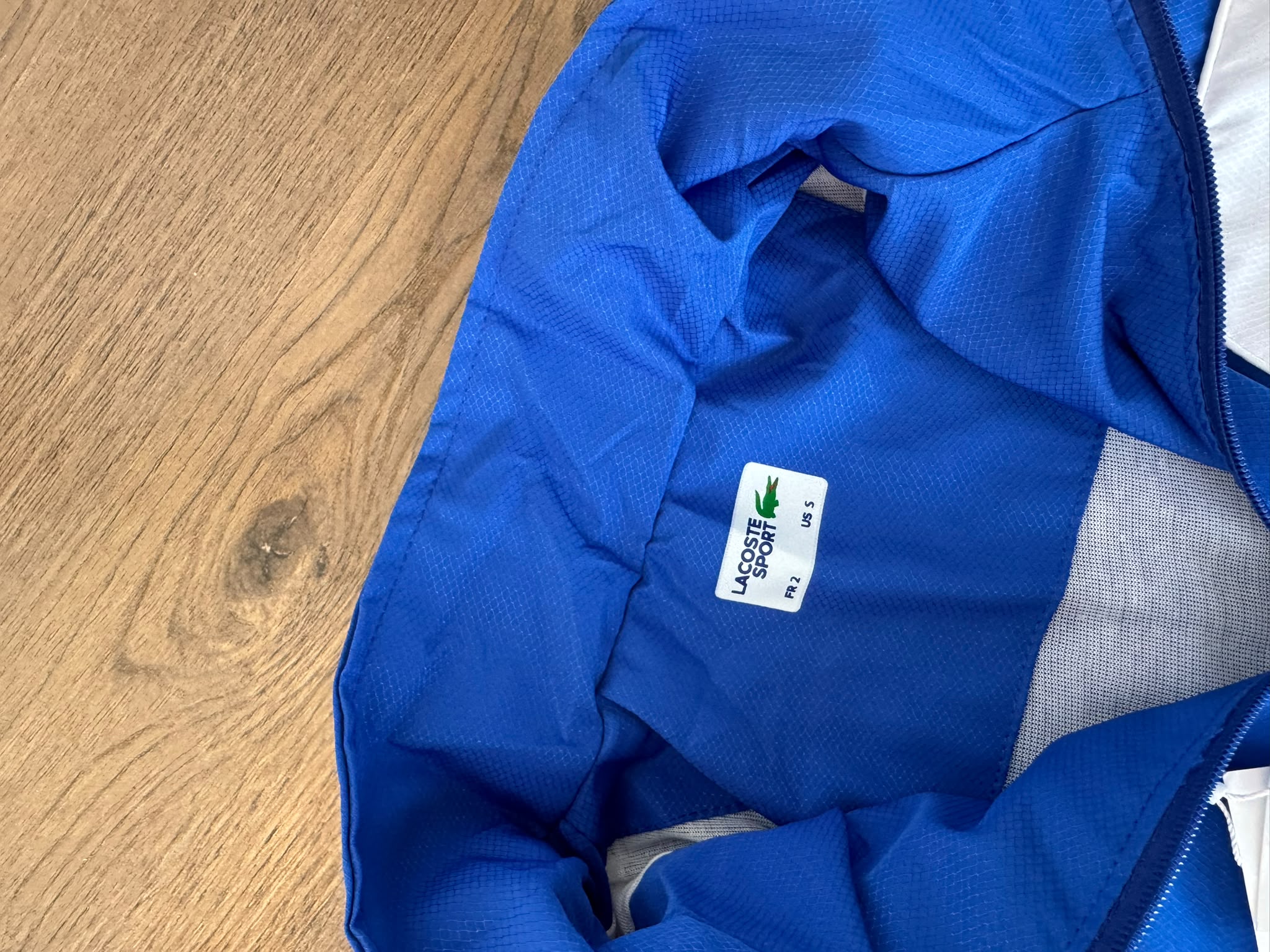 Lacoste Sport Chándal Colour Block Azul y Blanco