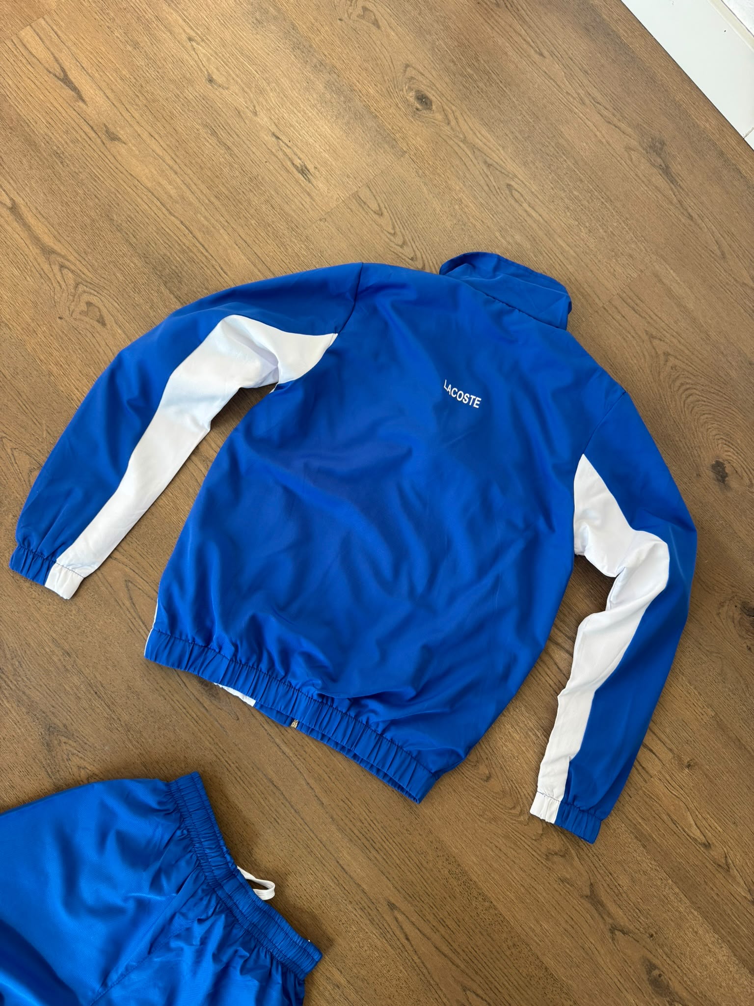 Lacoste Sport Chándal Colour Block Azul y Blanco