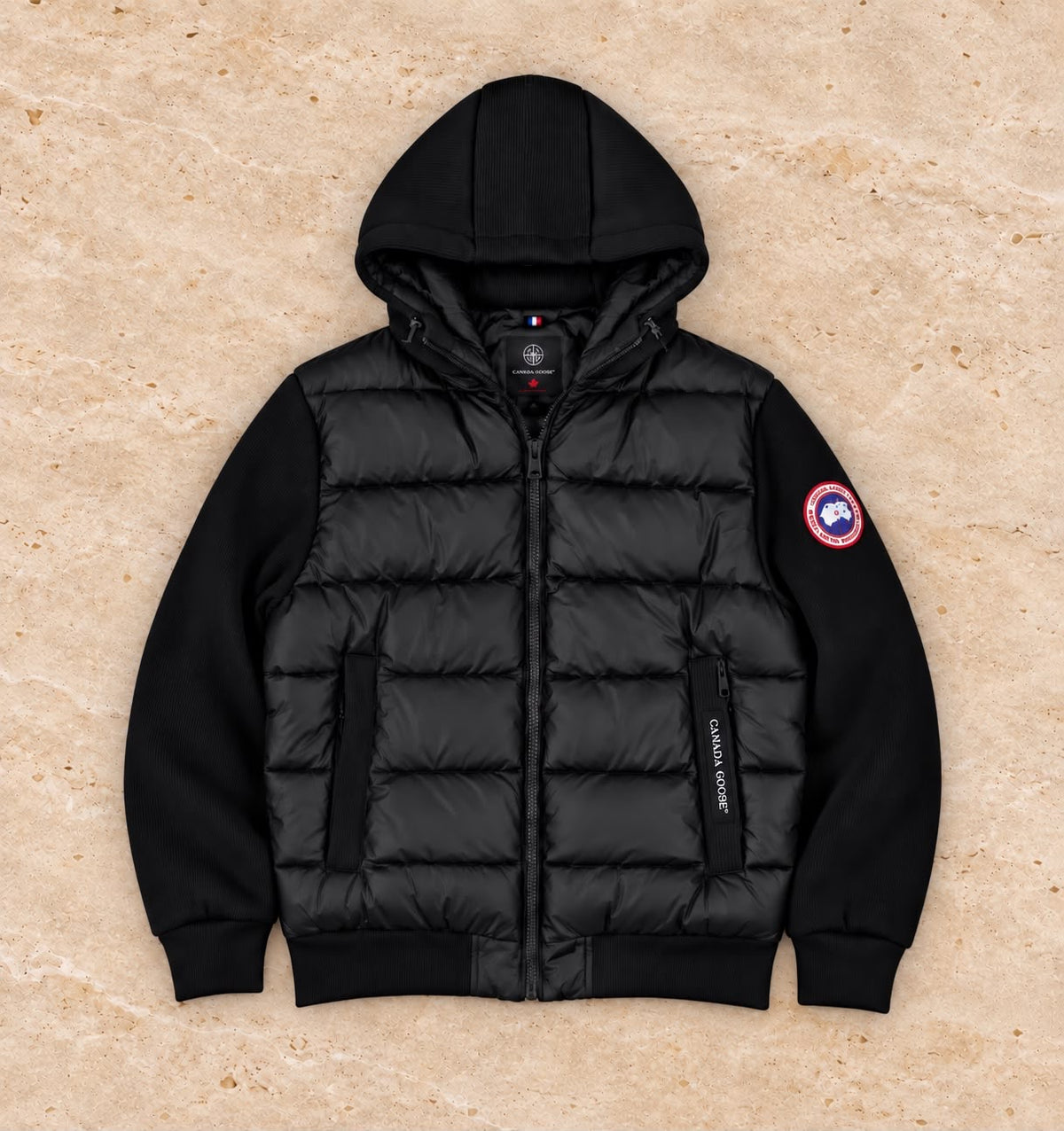 Chaqueta Canada Goose Hybrid Negra