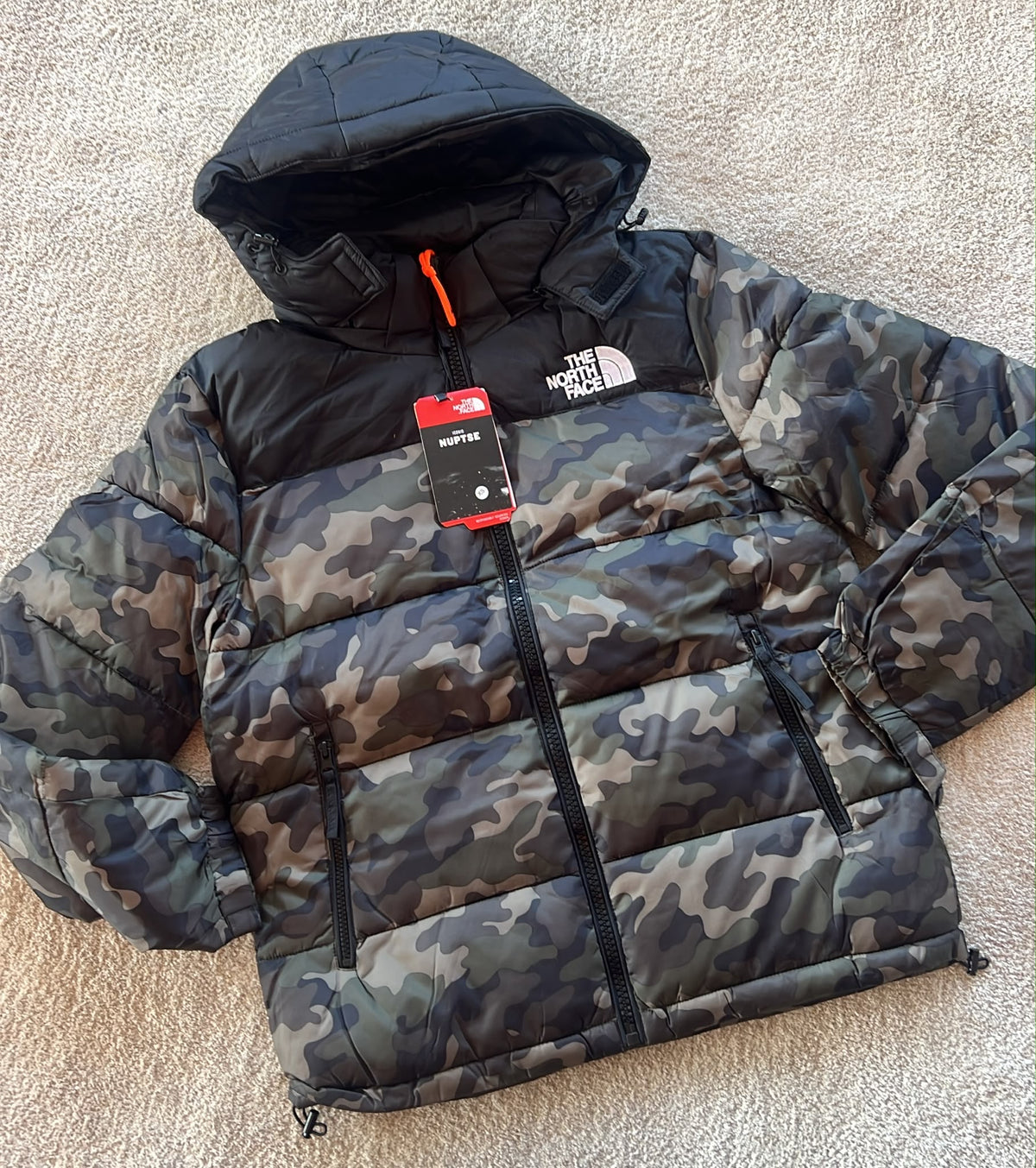 Chaqueta The North Face Nuptse Camuflaje