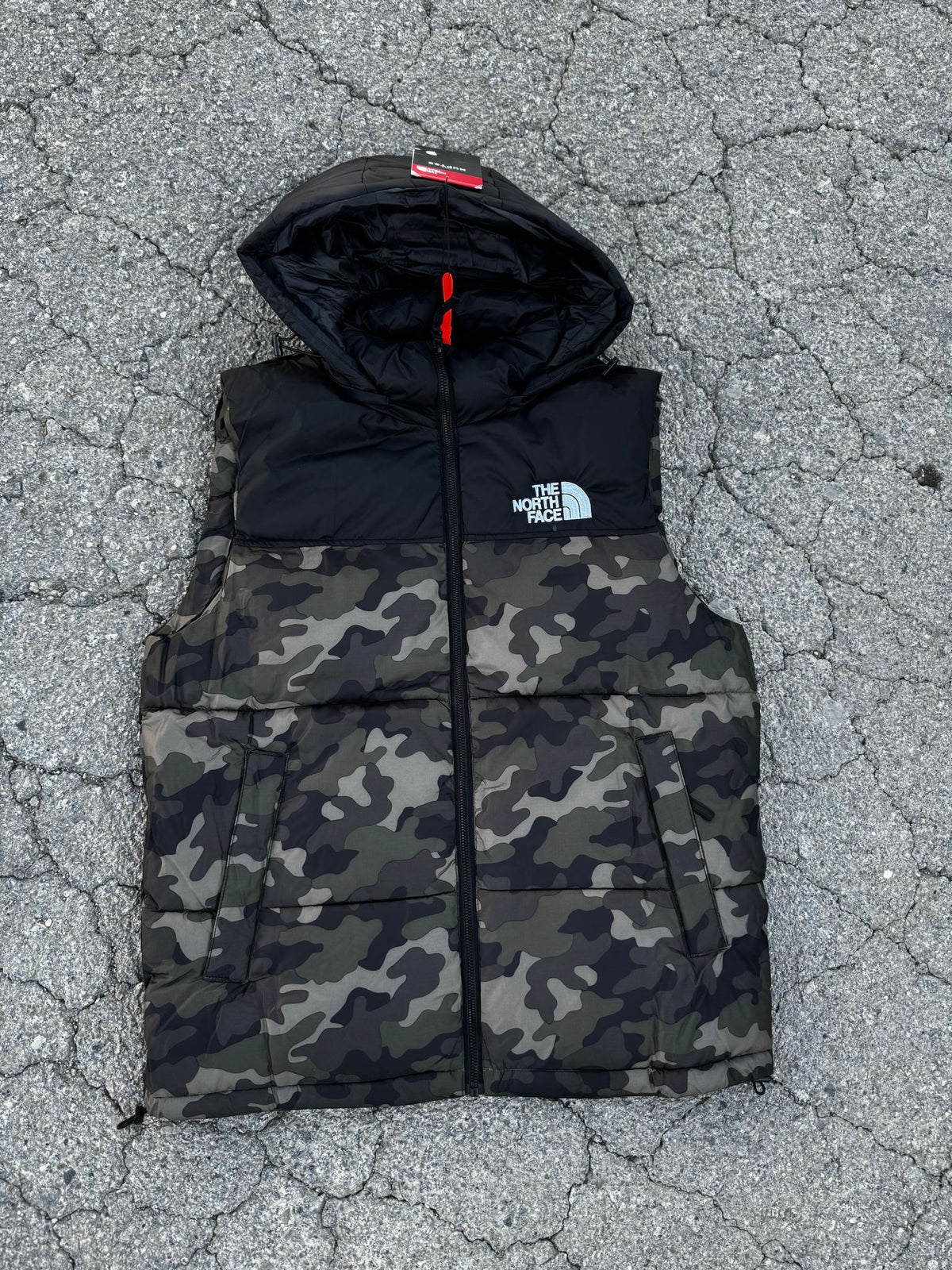 Chaleco acolchado con capucha de The North Face
