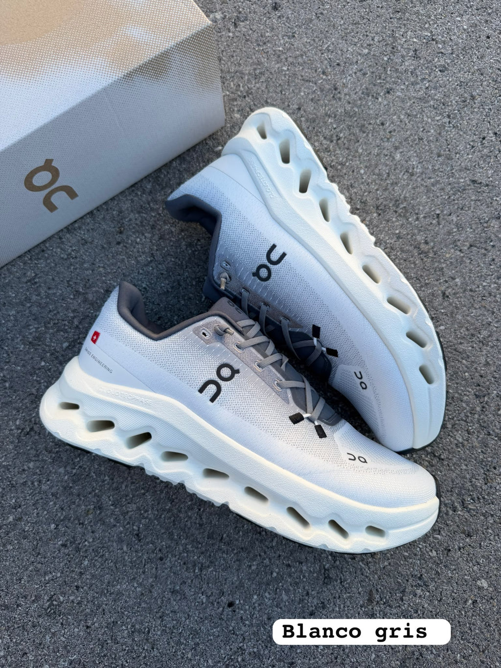 Zapatillas On Running Cloudtilt White / Grey