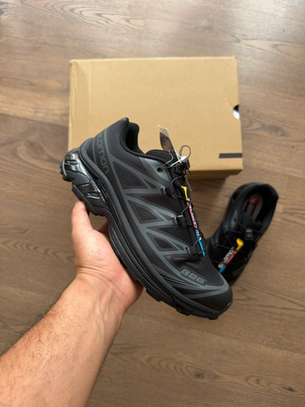 SALOMON XT-6 - NEGRAS