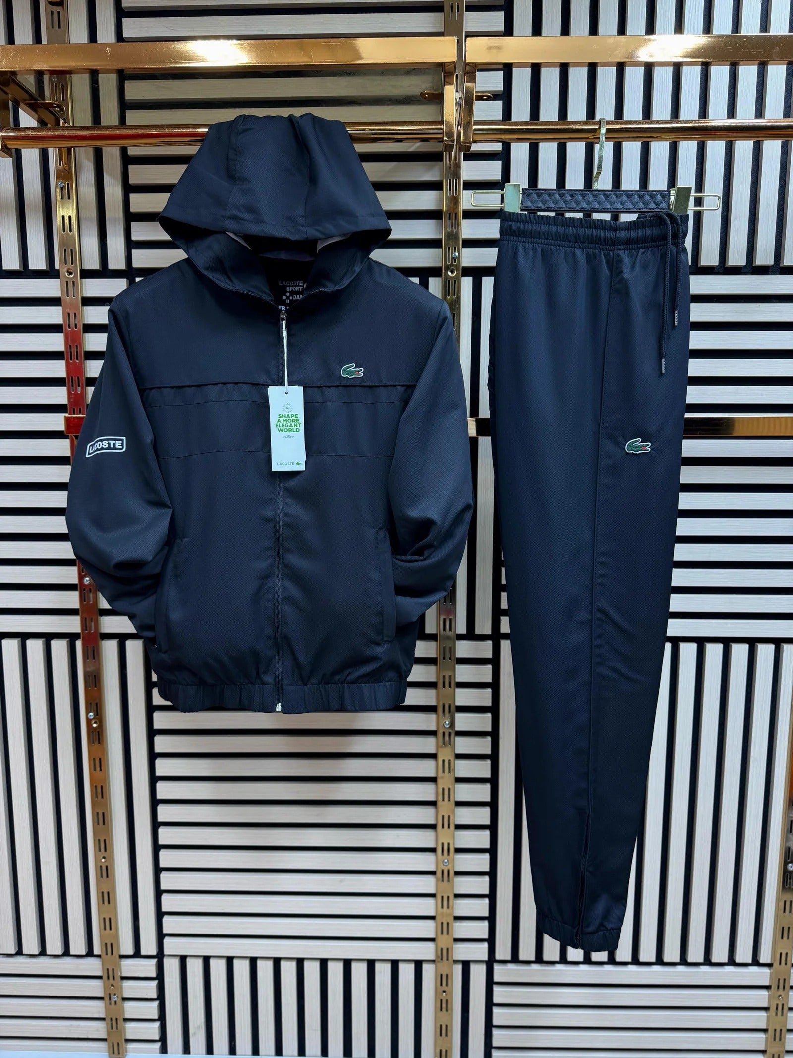 CHANDAL LACOSTE  NEGRO