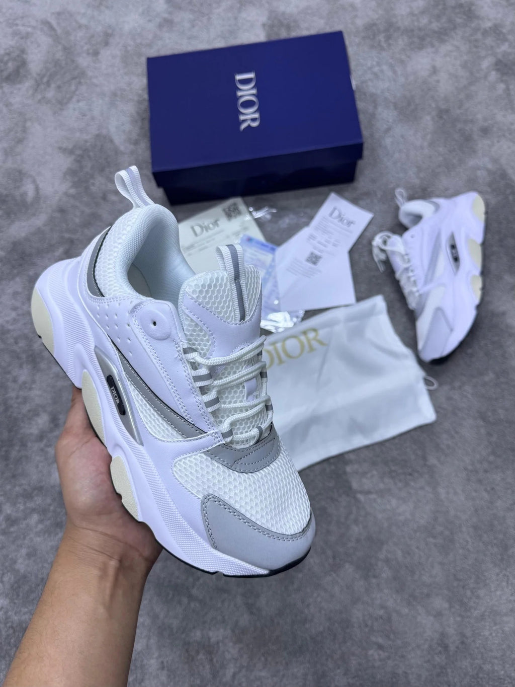 DIOR B22 BLANCAS