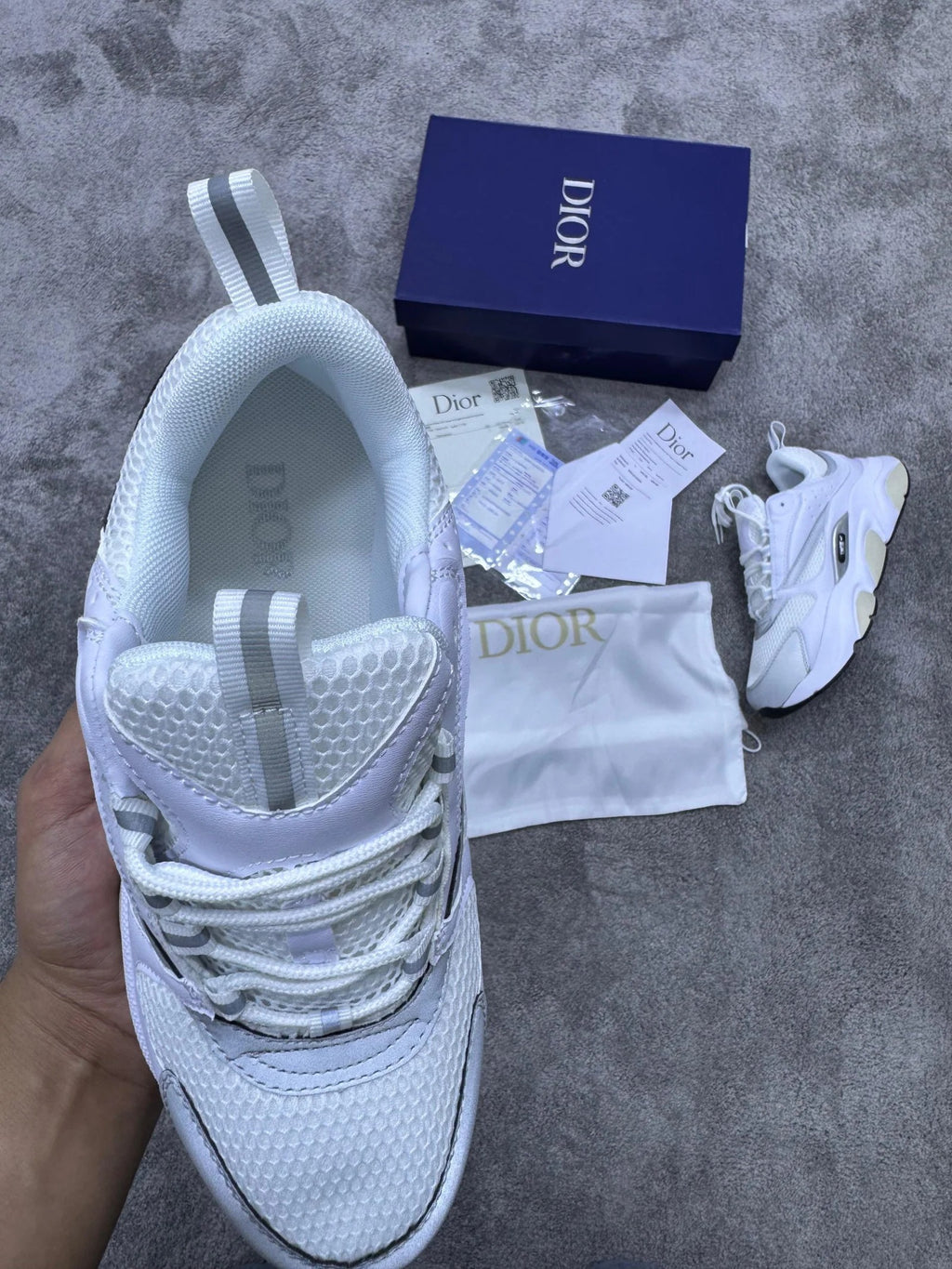 DIOR B22 BLANCAS