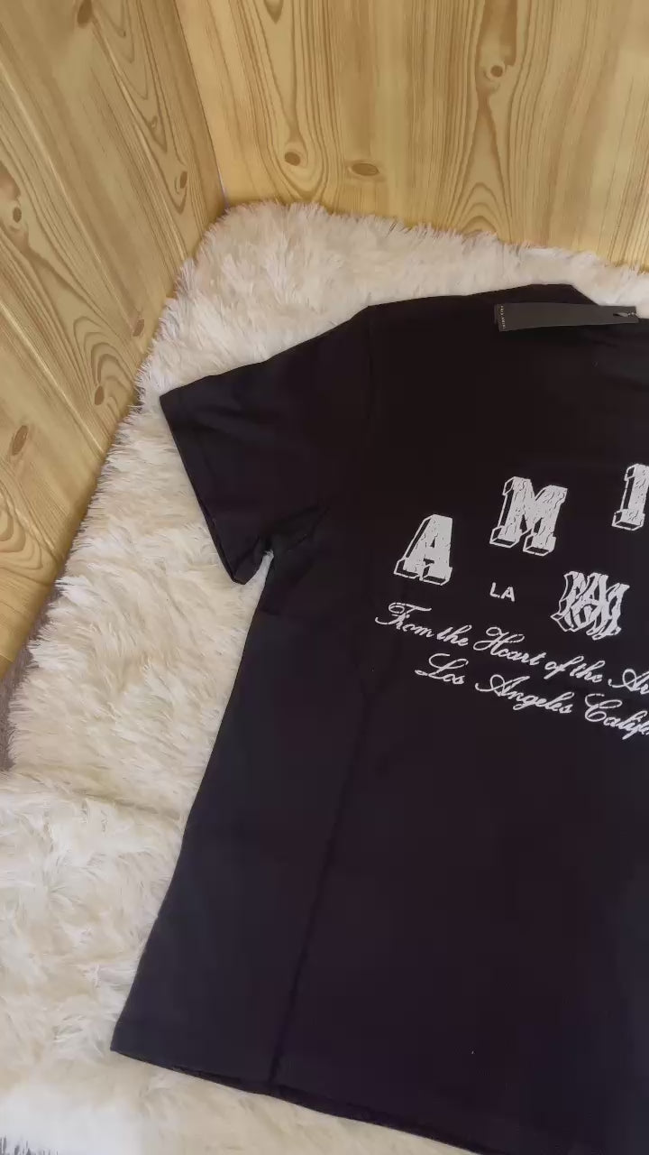 Camiseta Amiri Negra