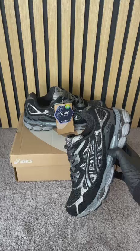 ASICS GEL-NYC NEGRAS DOBLE CORDÓN