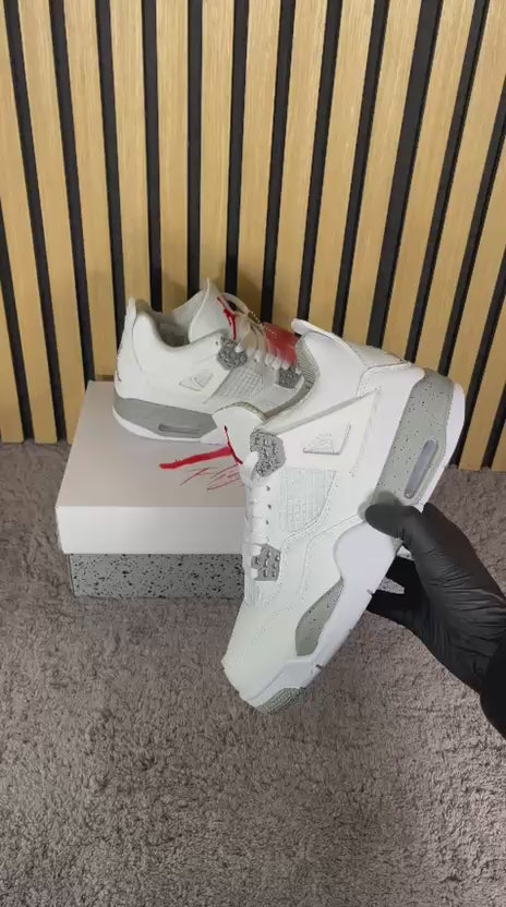 JORDAN 4 WHITE OREO